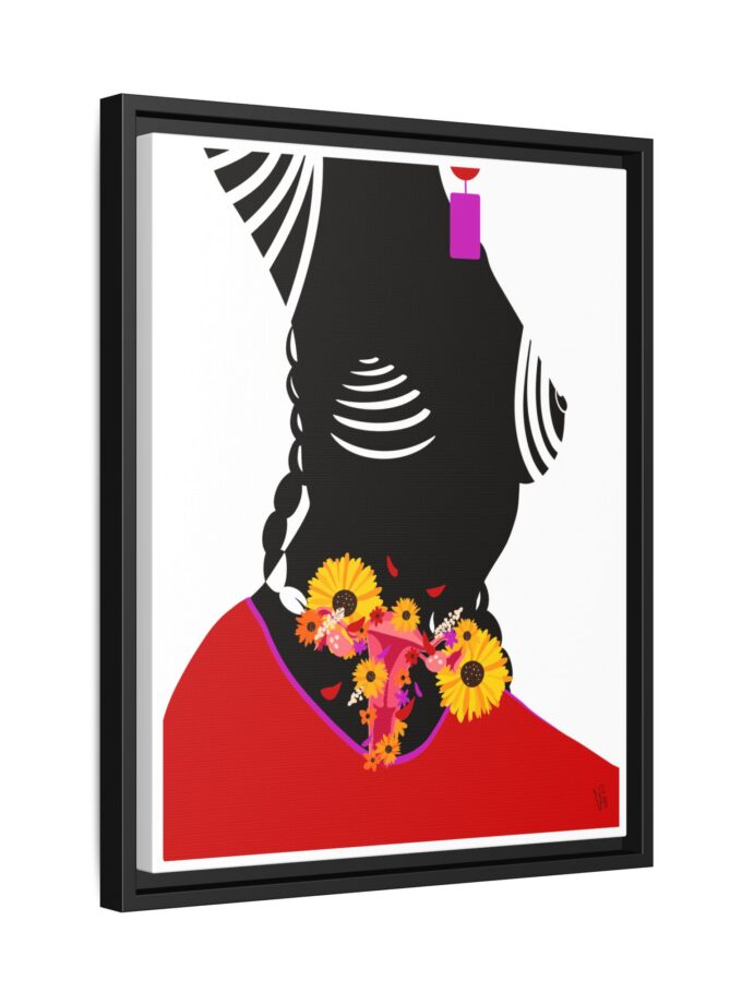 Coming Back Canvas, Framed