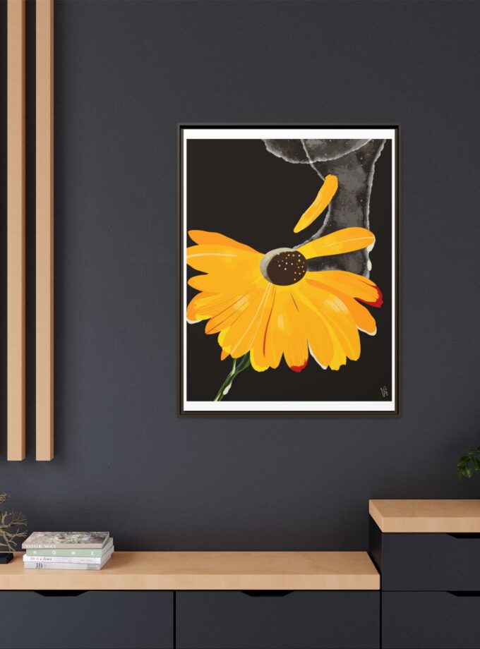 Defrozing Canvas, Framed