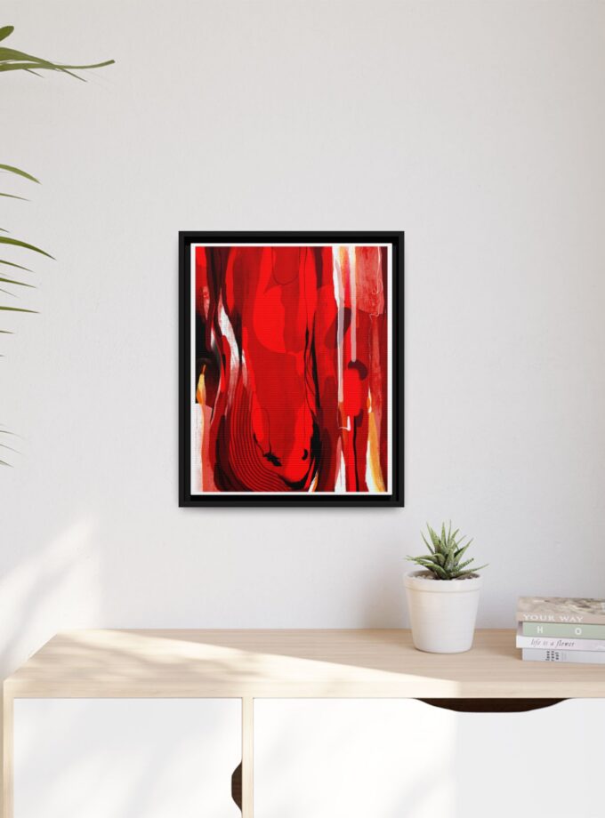 Dirty Work Canvas, Framed