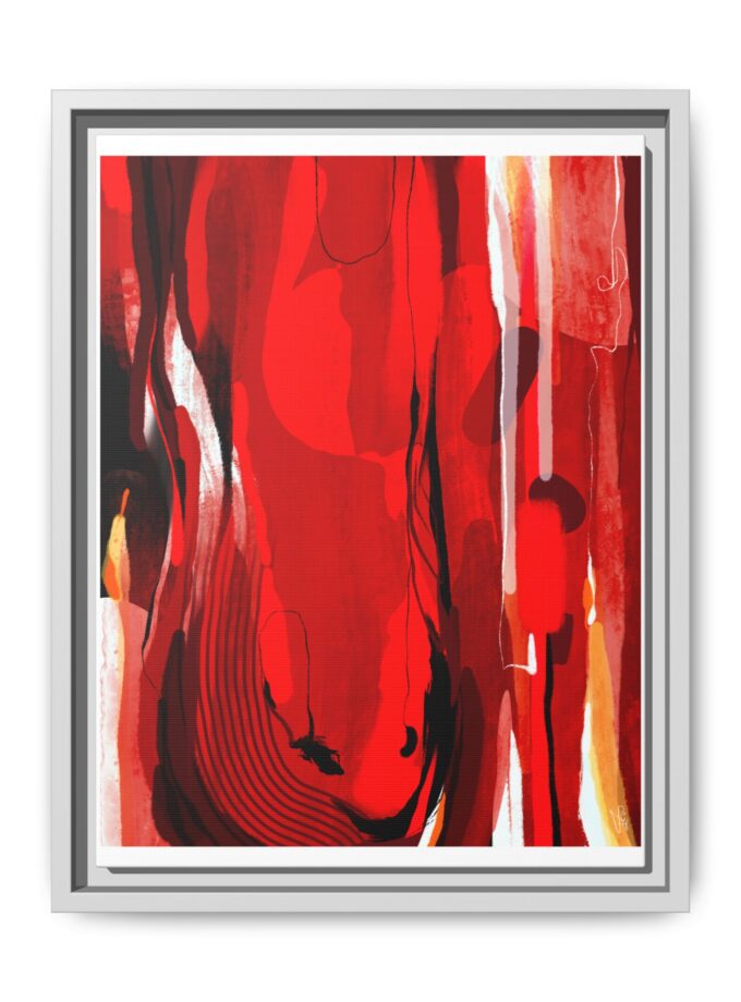 Dirty Work Canvas, Framed