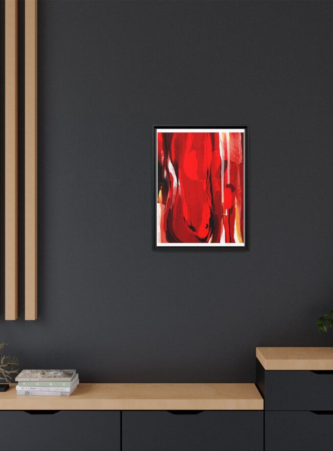 Dirty Work Canvas, Framed