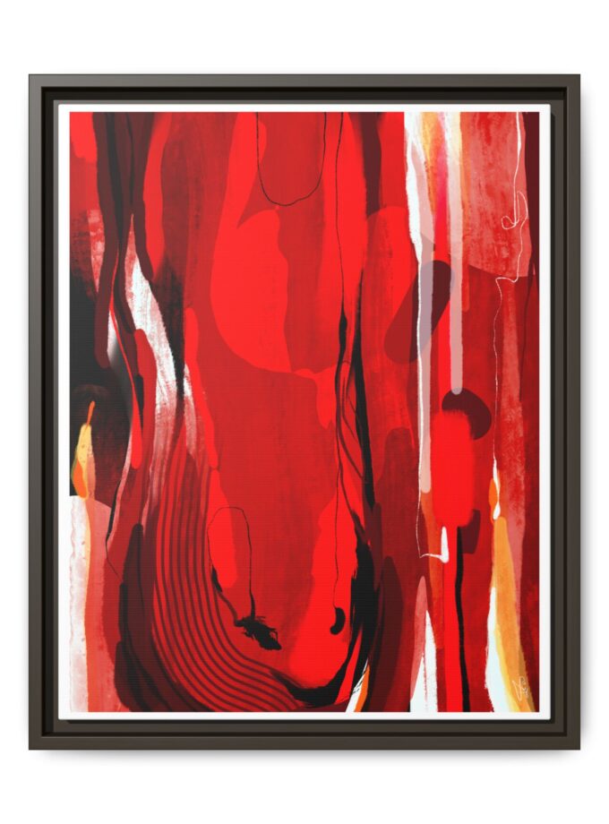 Dirty Work Canvas, Framed