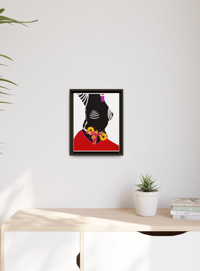 Coming Back Canvas, Framed