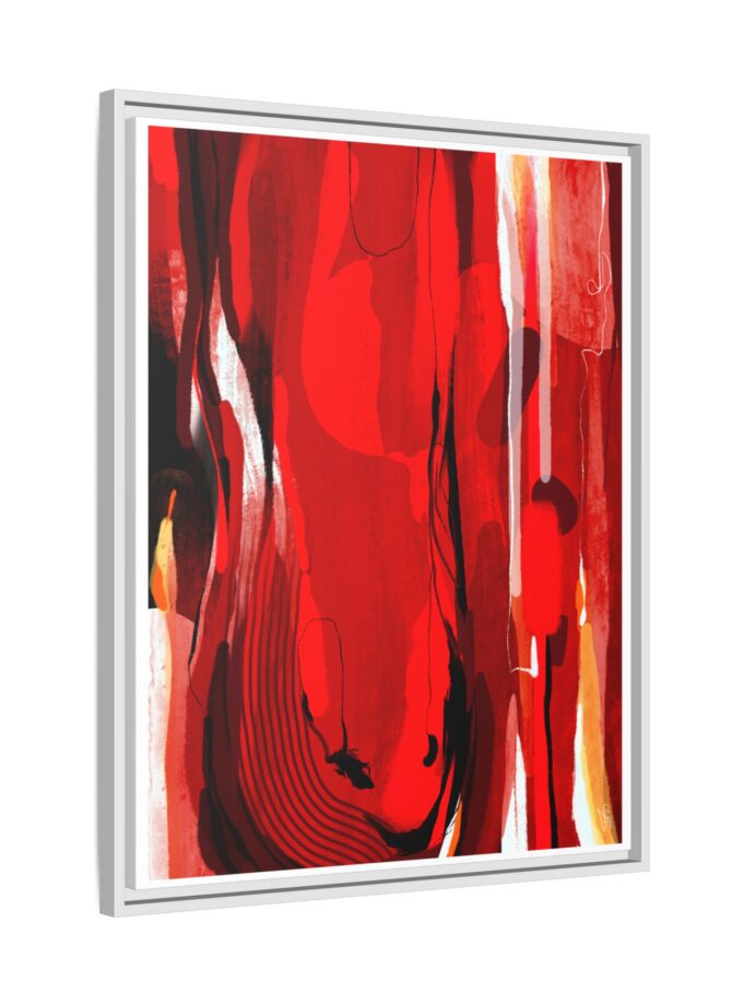 Dirty Work Canvas, Framed