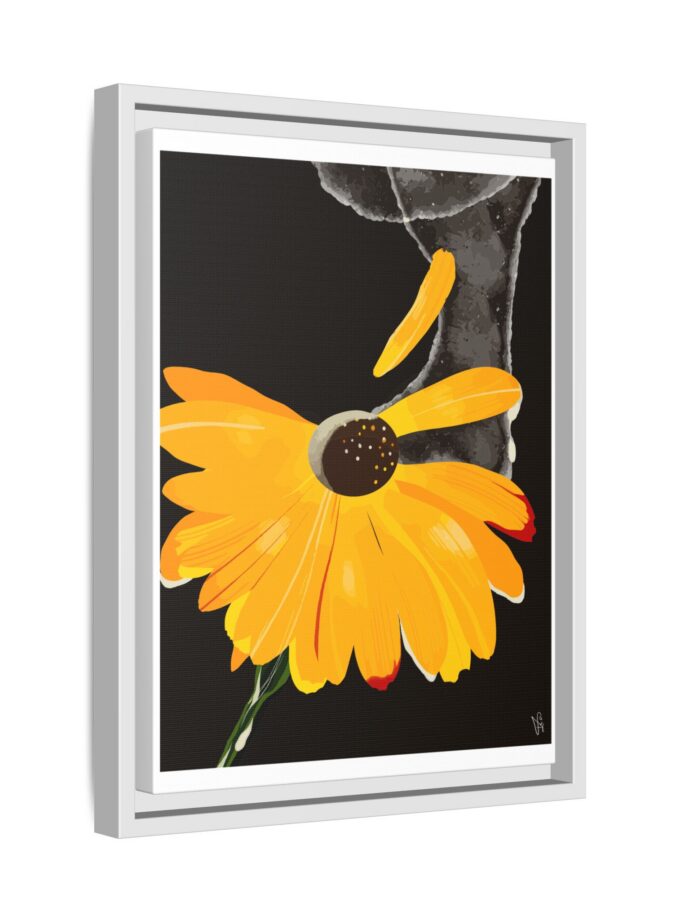 Defrozing Canvas, Framed