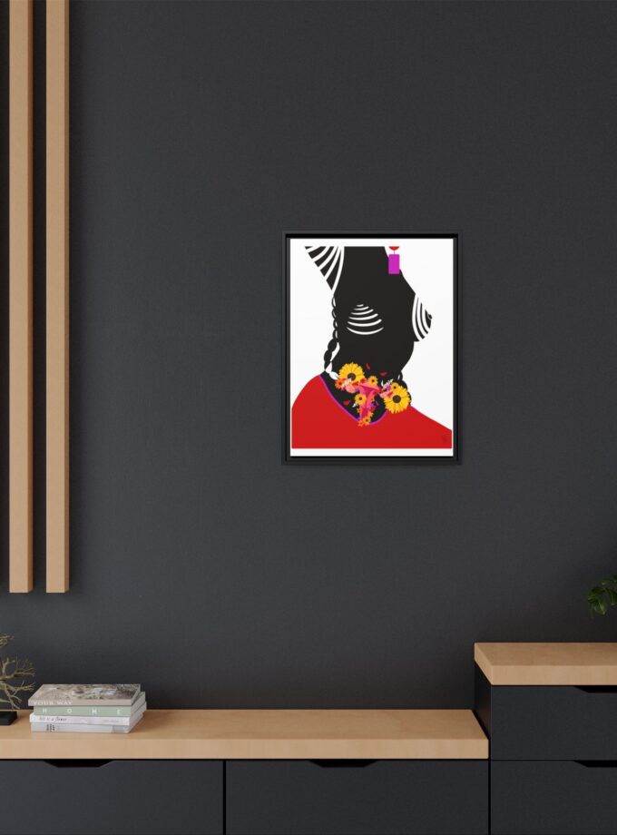 Coming Back Canvas, Framed