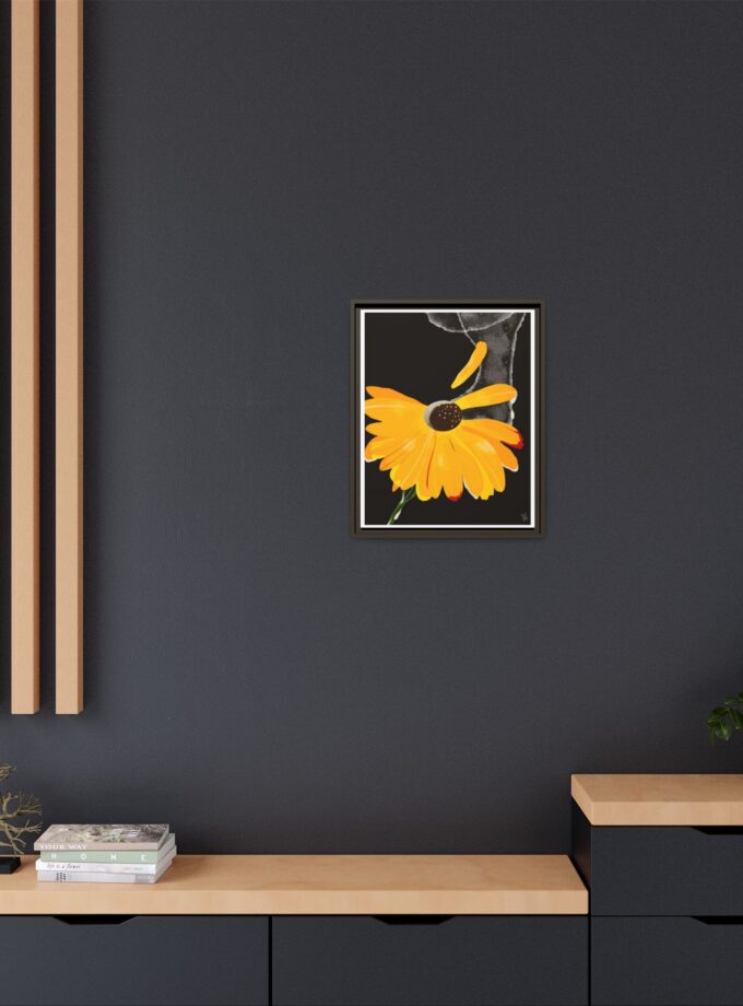 Defrozing Canvas, Framed