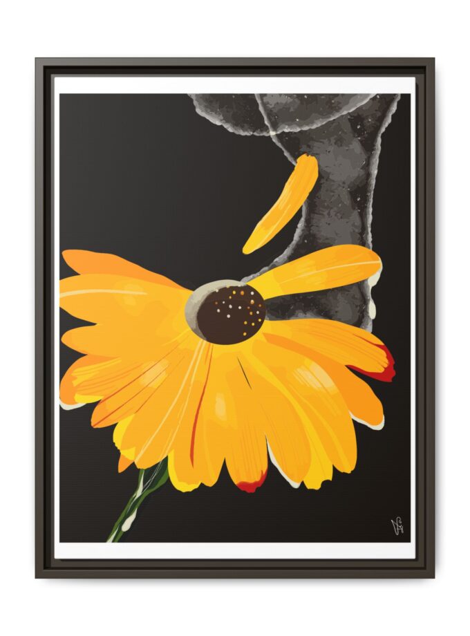 Defrozing Canvas, Framed