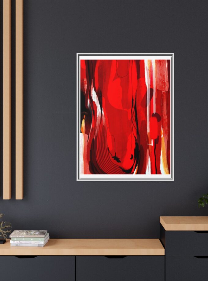 Dirty Work Canvas, Framed