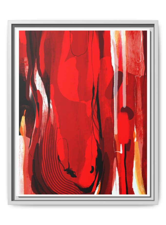 Dirty Work Canvas, Framed