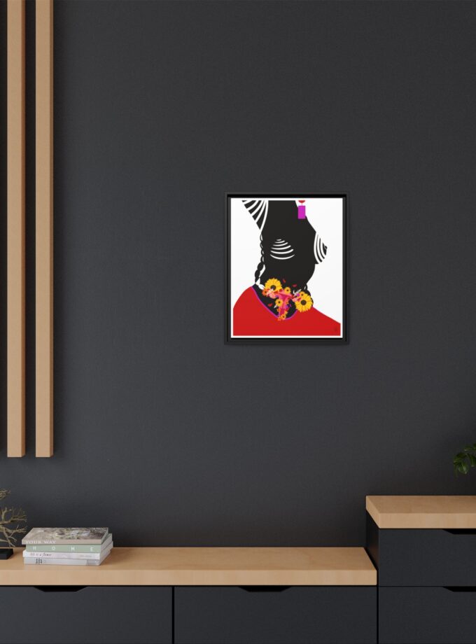 Coming Back Canvas, Framed