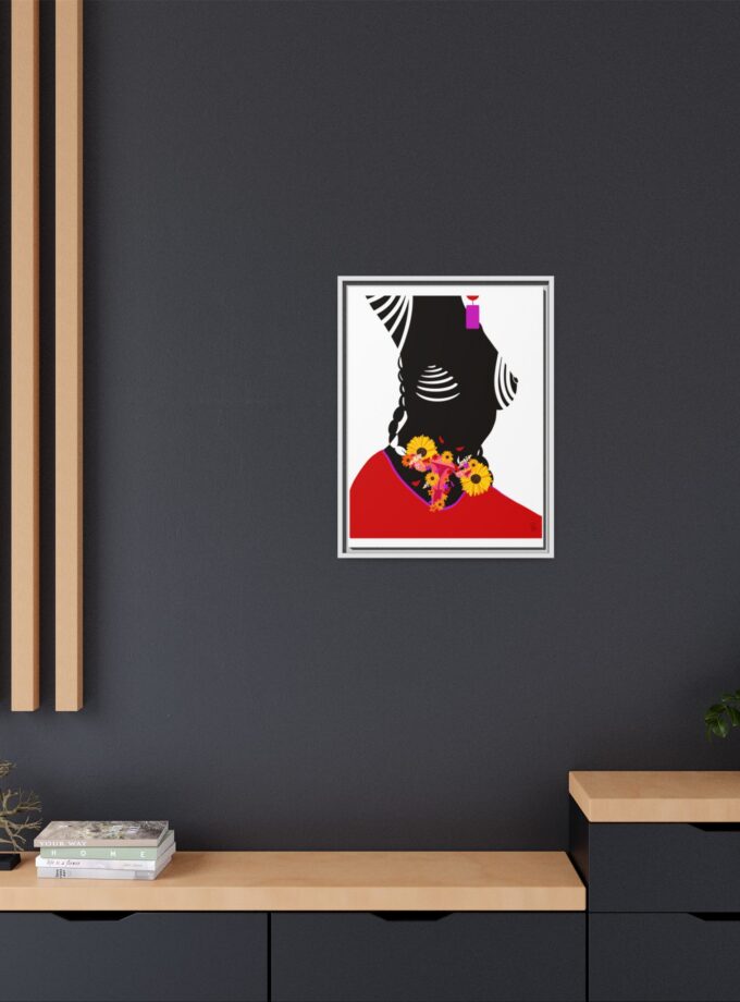 Coming Back Canvas, Framed