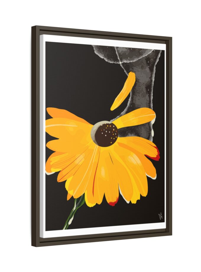 Defrozing Canvas, Framed