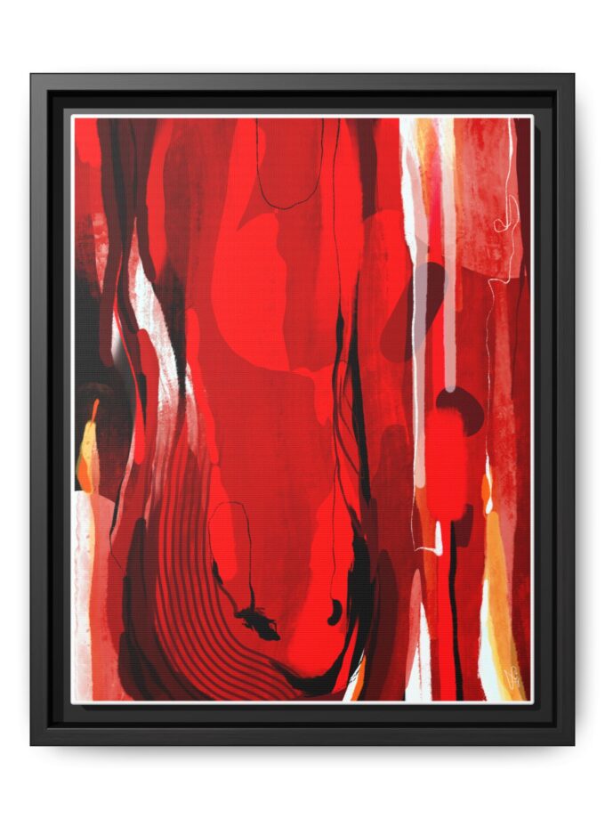 Dirty Work Canvas, Framed