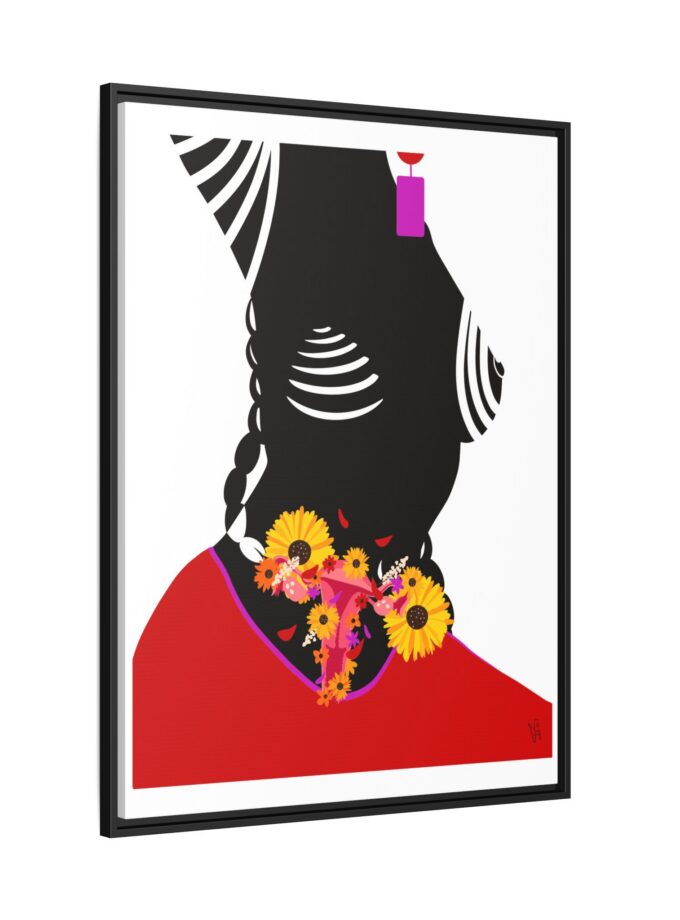 Coming Back Canvas, Framed