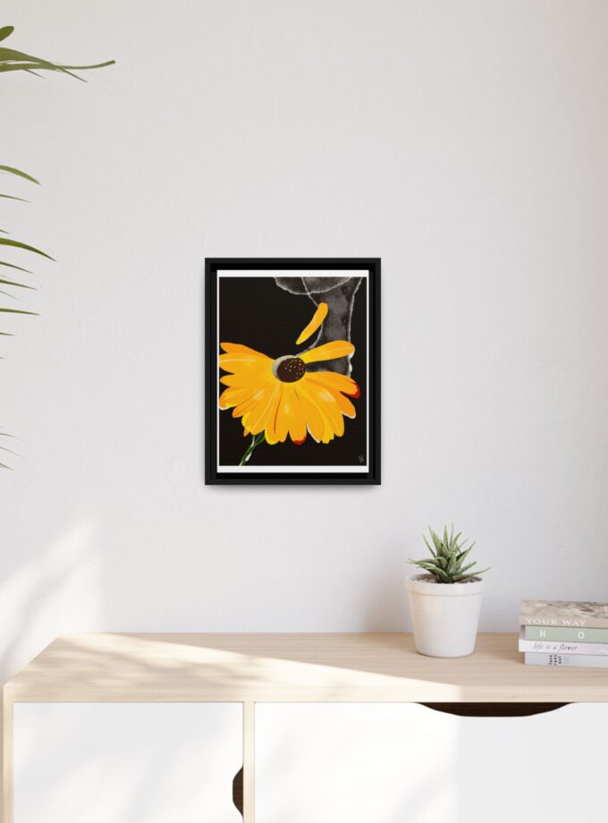 Defrozing Canvas, Framed