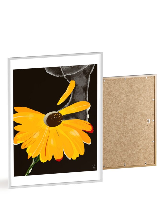 Defrozing Poster, Framed