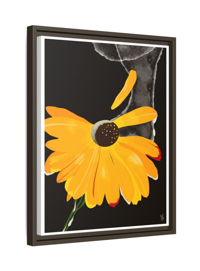 Defrozing Canvas, Framed