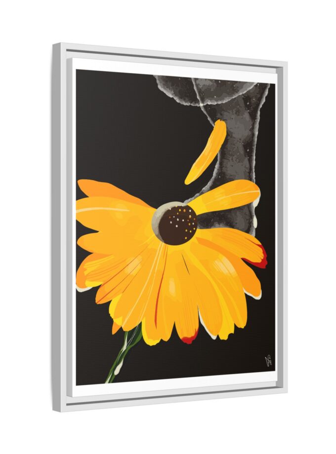 Defrozing Canvas, Framed